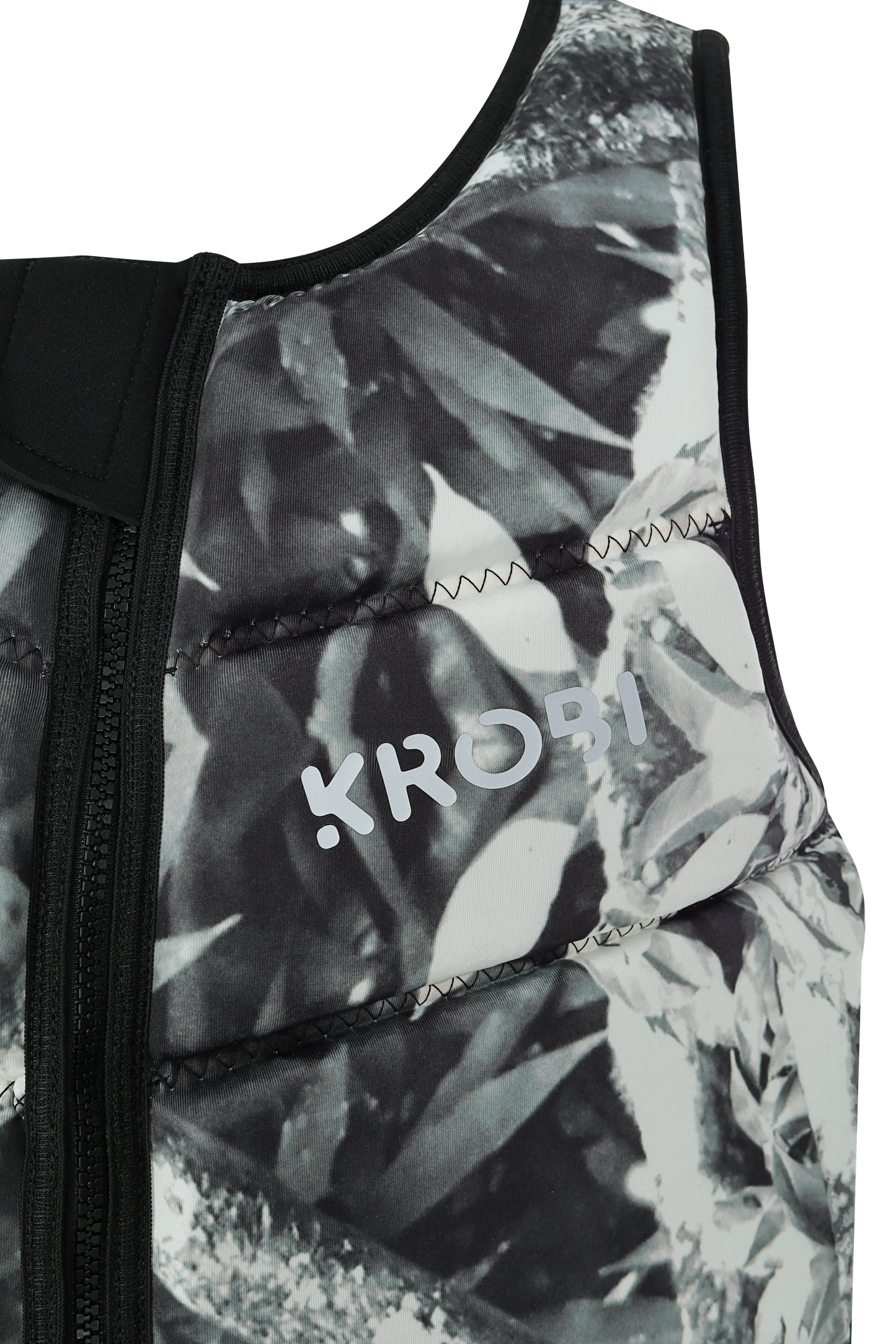 Chaleco de Impacto KROBI Camuflaje Jungle Marfil – Neopreno de Alta Densidad y Flotabilidad Asistida