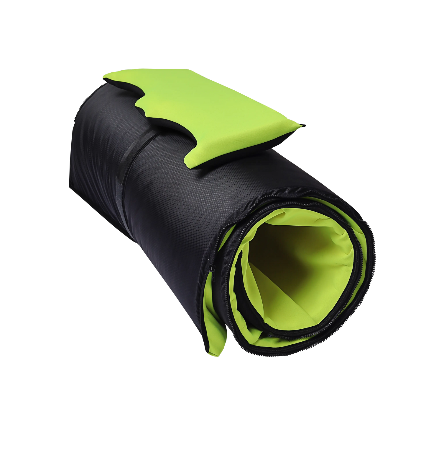 Colchoneta Flotante para Mar, Piscina y Río – Flotador Acolchado Enrollable | KROBI Verde