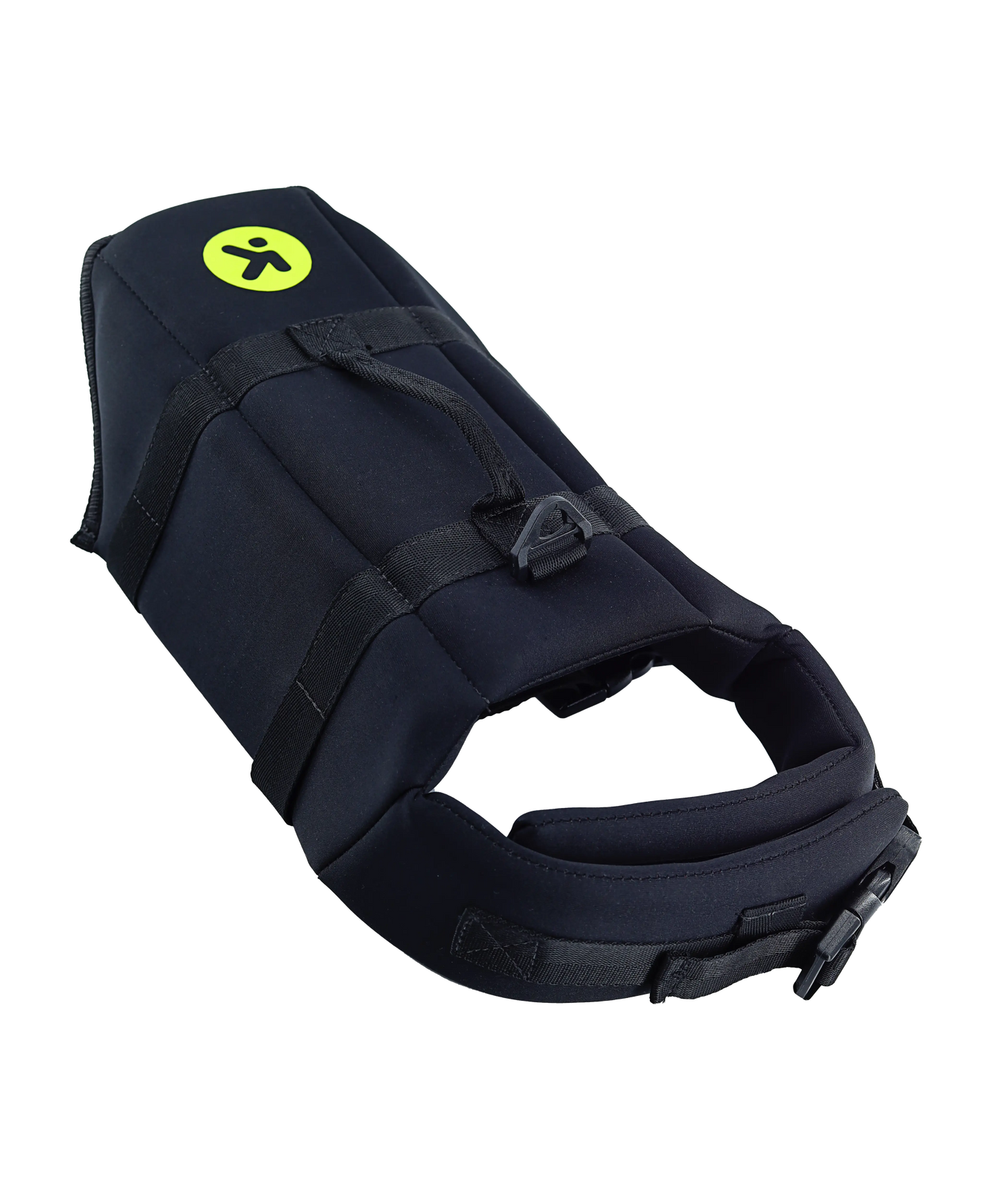 Chaleco de Flotabilidad para Perros KROBI – Neopreno de Alta Resistencia y Ajuste Ergonómico NEGRO