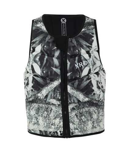 Chaleco de Impacto KROBI Camuflaje Jungle Marfil – Neopreno de Alta Densidad y Flotabilidad Asistida