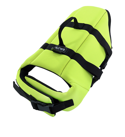 Chaleco de Flotabilidad para Perros KROBI – Neopreno de Alta Resistencia y Ajuste Ergonómico
