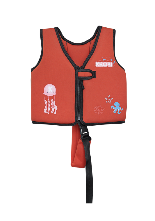 Infantil Niña – Niño | Flotabilidad y Seguridad para Actividades Acuáticas / Chaleco Naranja
