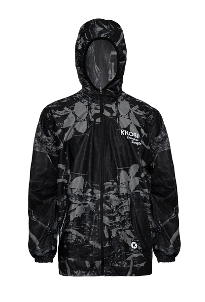 Chaqueta Jungle Gris – Unisex | Impermeable 2L con Bolsillo Oculto