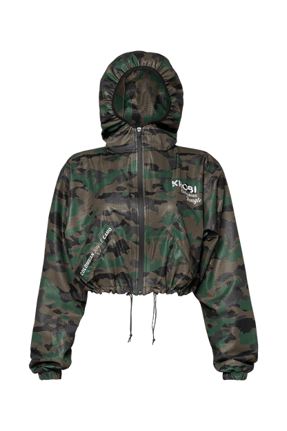 Chaqueta camuflado suizo impermeable Corta Tipo Ombligo – KROBI