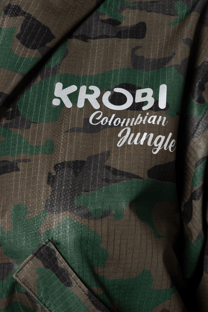Chaqueta camuflado suizo impermeable Corta Tipo Ombligo – KROBI