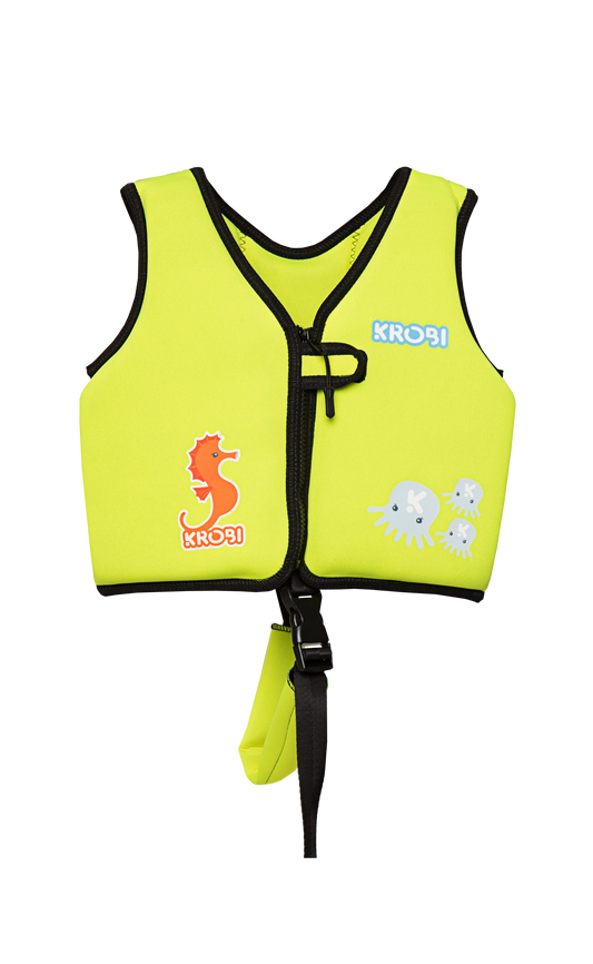 Infantil Niña – Niño | Flotabilidad y Seguridad para Actividades Acuáticas / Chaleco Verde