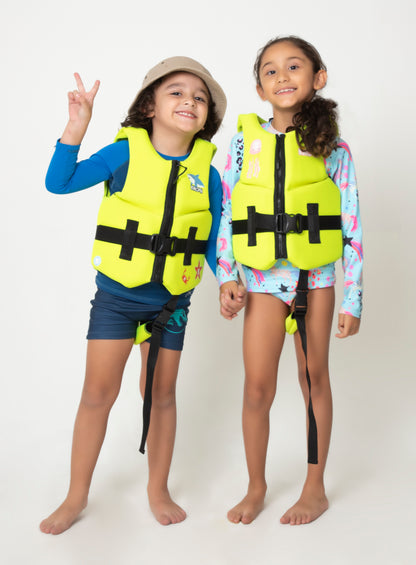 Chaleco Junior Niña – Niño | Flotabilidad y Comodidad para Actividades Acuáticas