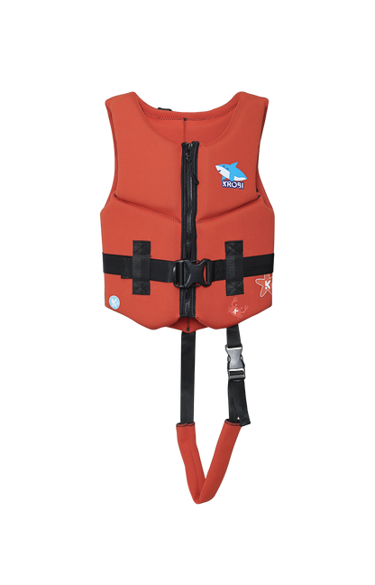 Chaleco Junior Niña – Niño | Flotabilidad y Comodidad para Actividades Acuáticas / NARANJA